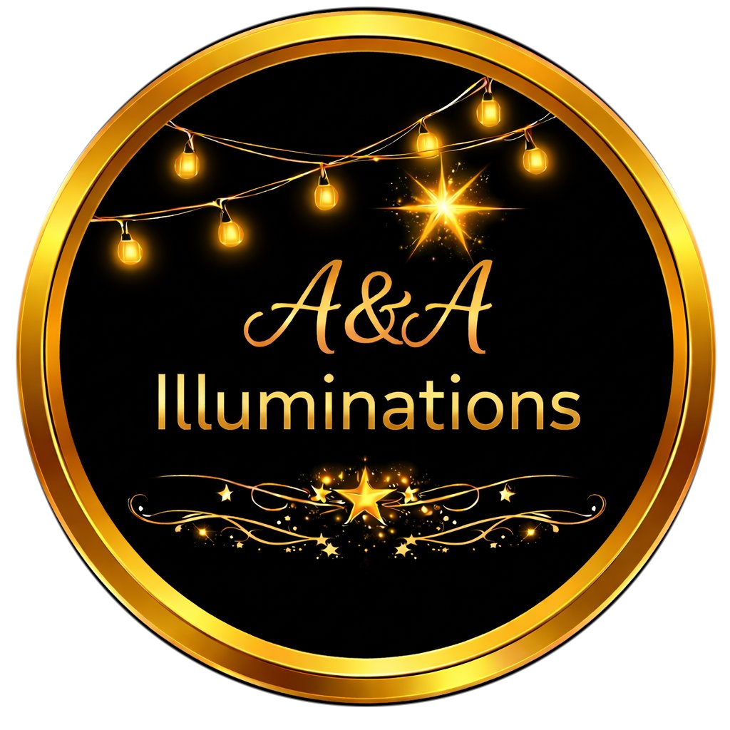 A&A Illuminations luxury holiday and permanent lighting company logo